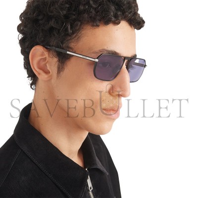 PRADA ICONIC METAL PLAQUE SUNGLASSES SPRA53